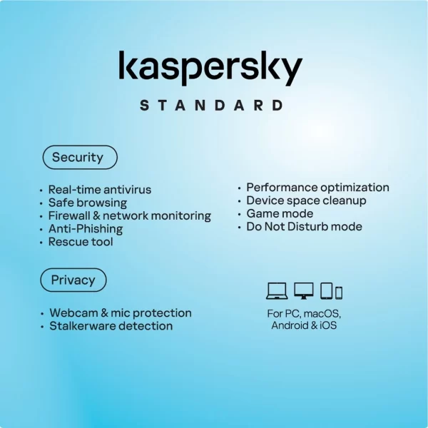 Kaspersky Standard-1 Device/1Year/1Key - Image 3
