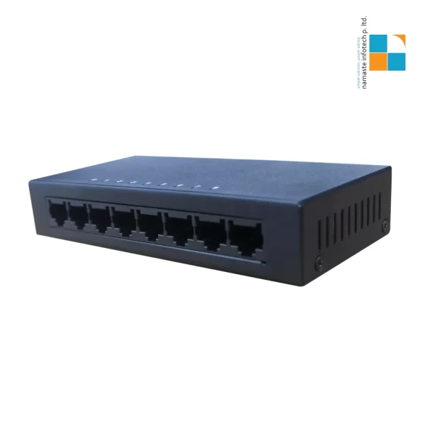 BDCOM S1008C 8-port unmanaged Fast Ethernet switch