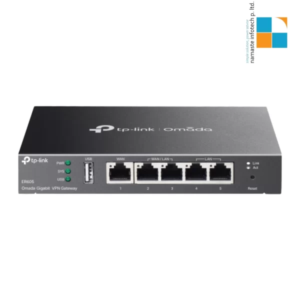 OmadaER605 Gigabit VPN Gateway
