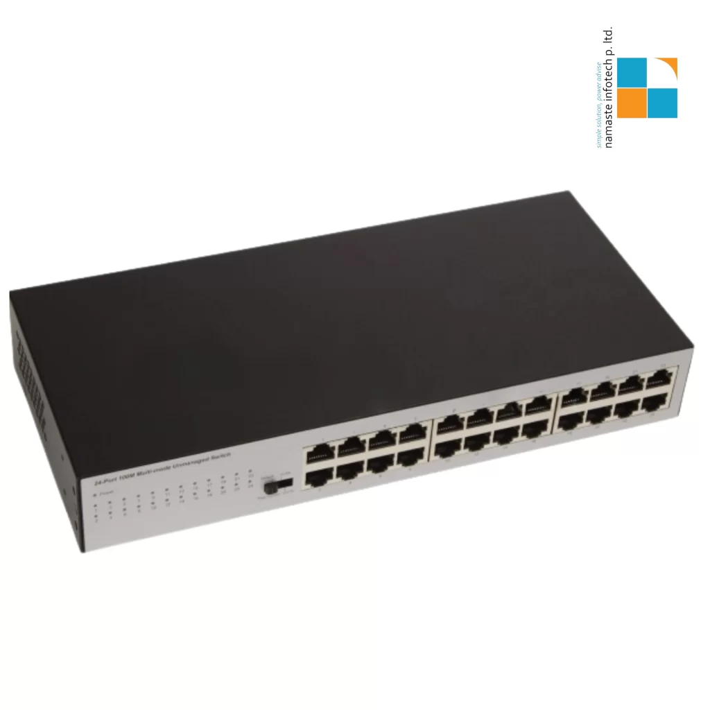 BDCOM S1024C Switch unmanaged 24 ports 100M