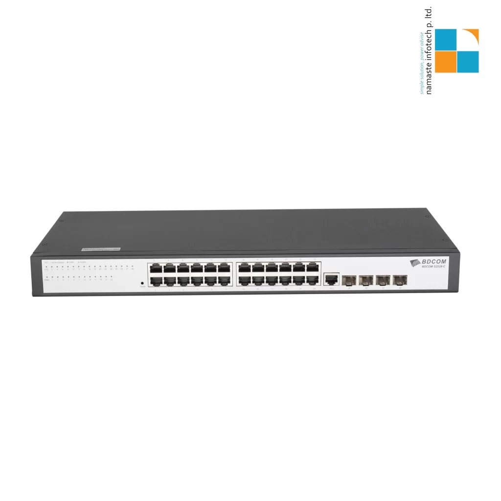 BDCOMS2528-C 24 port manageable L3 Switch