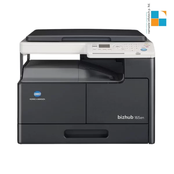 Combo - Konica Minolta BH-165EN B/W Photocopier Machine + Genuine TN-116 Toner Cartridge
