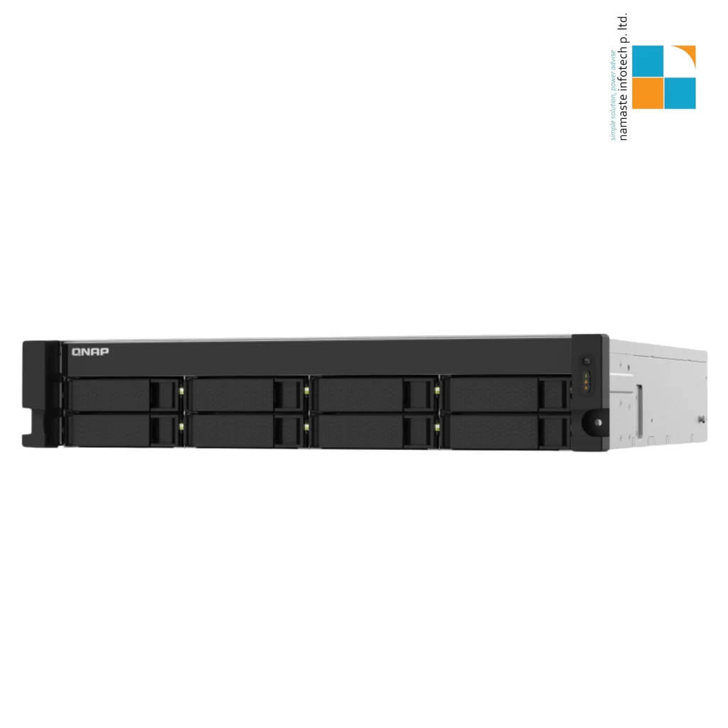 QNAP TS-832PXU-4G-2U 8 bay Rack Mount NAS