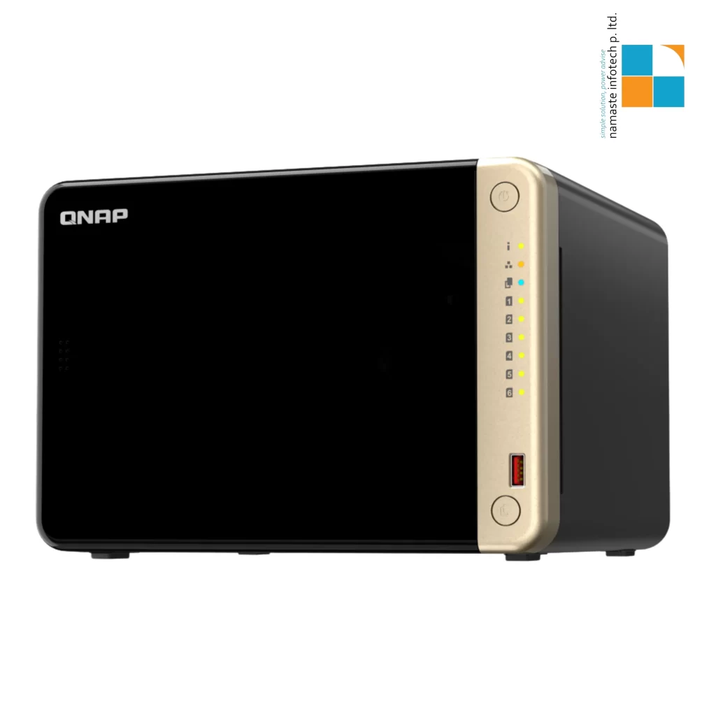 QNAP TS-664-8G 6 bay Table Top NAS