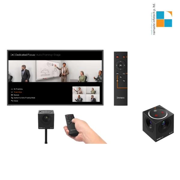 Innex Cube- 4K 360° AI Conference Camera - Image 3