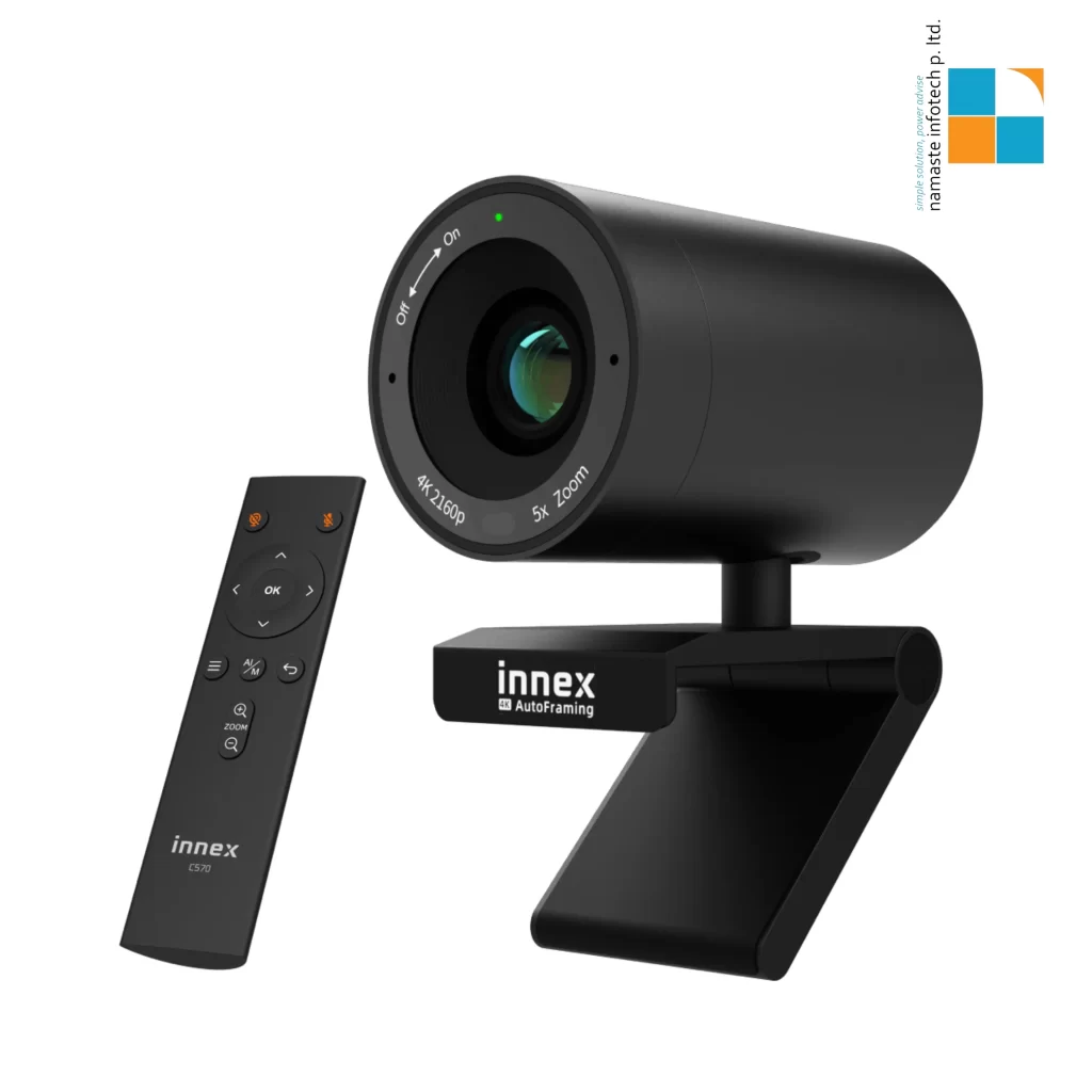 Innex C570-120 Degree 4K Conference camera with AI Tracking