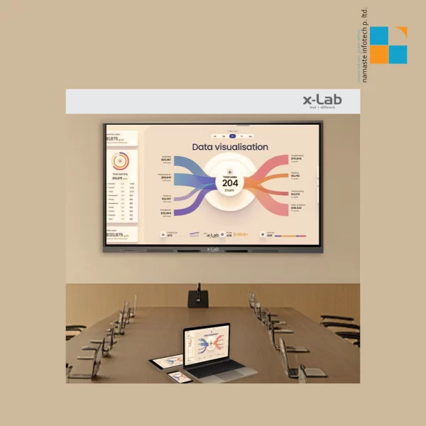 xLab XL-SB75I - 75 Inch Smart Interactive Whiteboard-Android 14.0, 8/128GB, 48mp Camera - Image 2