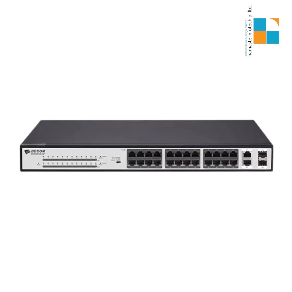 S1226-24P Switch unmanaged POE 24 ports 100M, 2GB TX/SFP