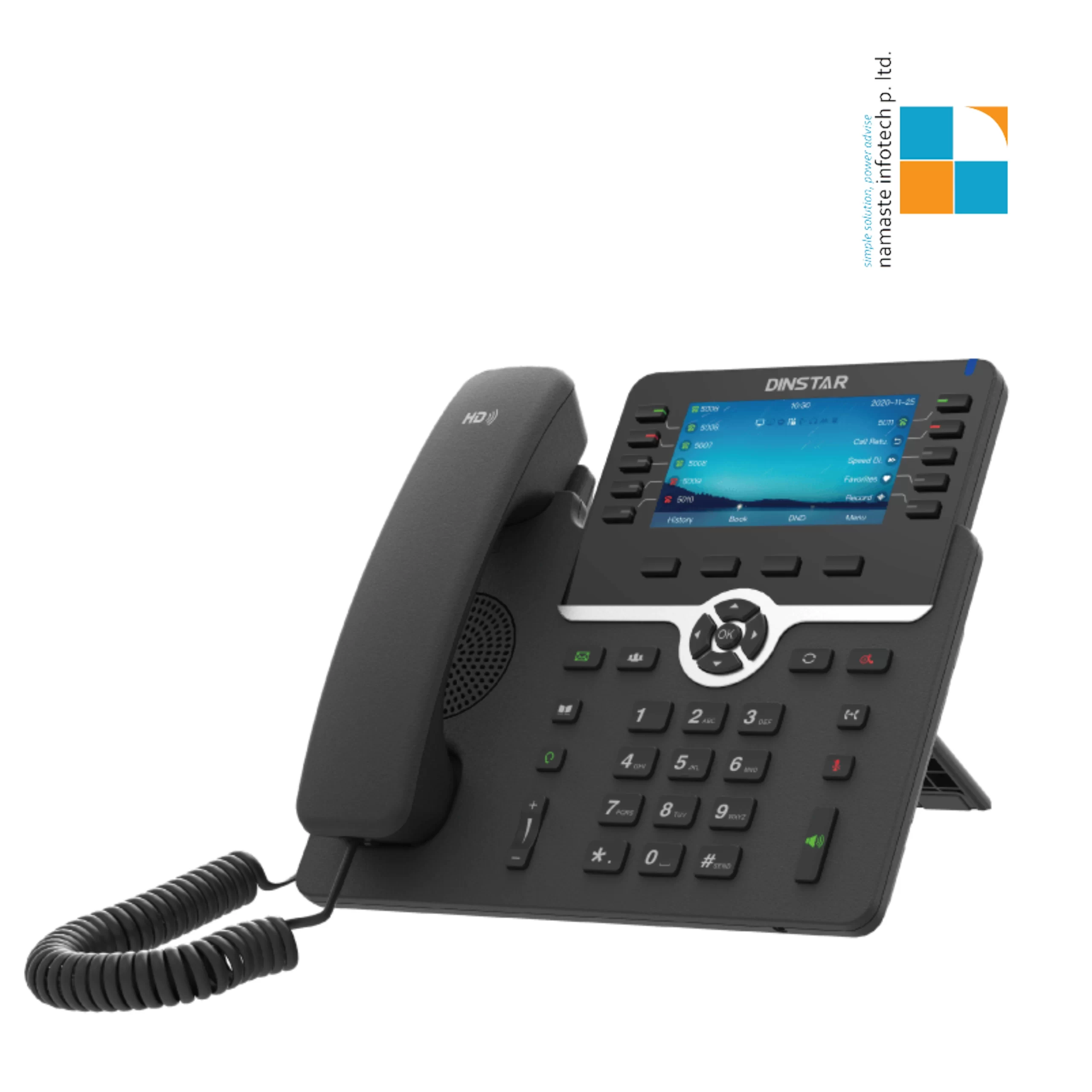 DINSTAR C66GP High-End Business SIP Phone